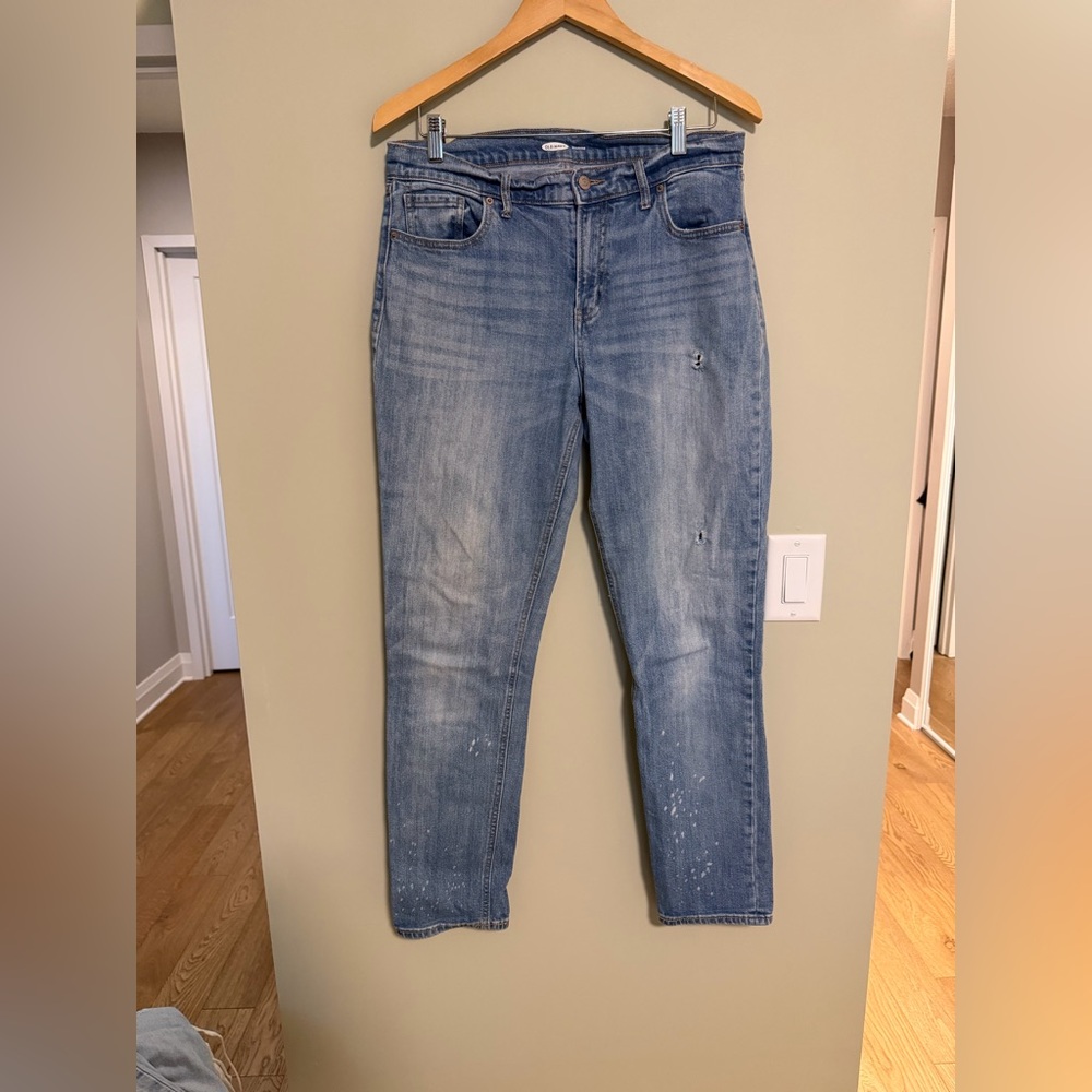 Old Navy Light Blue Boyfriend Jeans
